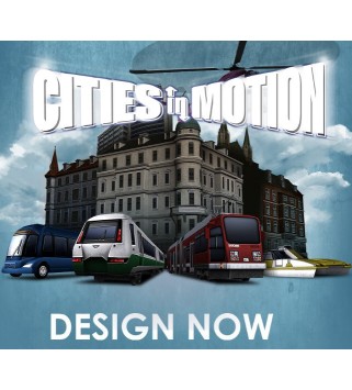 Cities in Motion - Design Now DLC Steam Key GLOBAL
